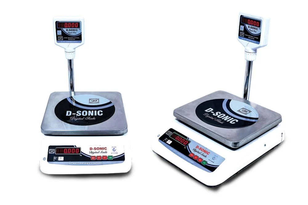 D-Sonic Scale with Pole Display